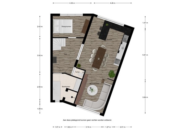 Floorplan - Ceres 19, 4501 GX Oostburg